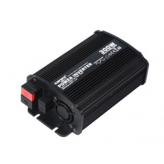 Napěťový měnič Carspa CAR300U-12 12V/230V+USB 300W, modifikovaná sinus