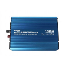 Napěťový měnič Carspa P1500-12 12V/230V 1500W, čistá sínusovka