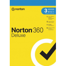 NORTON 360 DELUXE 25GB +VPN 1 uživatel pro 3 zařízení na 2 roky