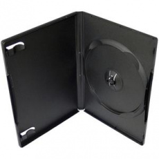 COVER IT Krabička na 1 DVD 14mm černý - karton 100ks