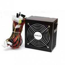 EVOLVEO Pulse 450ATX, zdroj 450W, ATX 2.2, 1× PCIe, aPFC, tichý 120mm ventilátor, 2x SATA, bulk, záruka 3 roky, černý