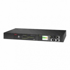 APC Rack Automatic Transfer Switch, 1U, 10A, 230V, C14 IN, 12 C13 OUT, 50/60Hz