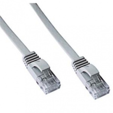 DATACOM Patch cord UTP CAT6 3m šedý FLAT plochý