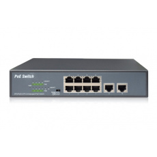 DIGITUS 8 Port Fast Etherent PoE Switch + 2 Uplinks