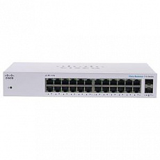 CBS110 Unmanaged 24-port GE, 2x1G SFP Shared