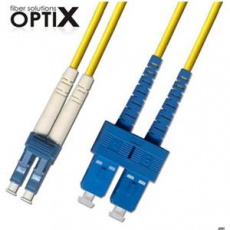 OPTIX LC/UPC-SC/UPC Optický patch cord 09/125 1m G657A