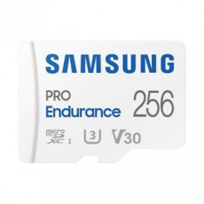 Samsung PRO Endurance/micro SDXC/256GB/100MBps/UHS-I U3 / Class 10/+ Adaptér