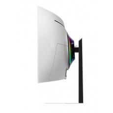 Samsung OLED LCD Odyssey G9 49" zakřivený/5120x1440/0,03ms/1M:1/250 nits/DP/HDMI/mHDMI/3x USB/Repro/Pivot/VESA/stříbrná