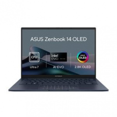 Asus Zenbook 14 OLED - Core Ultra 7 Processor 155H/16GB/1TB SSD/14"/2,8k/OLED/Touch/hliníkový/2y PUR/Win 11 Home/modrá