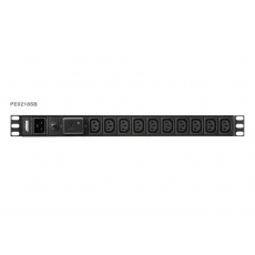 Aten PE0218S 1U Basic PDU s přepěťovou ochranou 10A Vstup C20 Výstup18x C13