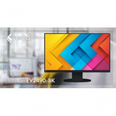 EIZO 24" EV2490-BK, 1920 x 1080, IPS,16:9, 5ms, 250 cd/m2, 1000:1, DP/HDMI/USB-C/RJ45, černý