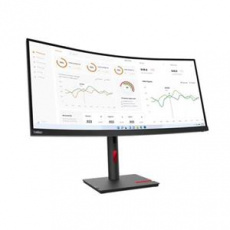 Lenovo LCD T34w-30 34" VA/3440x1440/6ms/HDMI/DP/4xUSB/USB-C/RJ45/Výškově nastavitelný/Pivot/Vesa