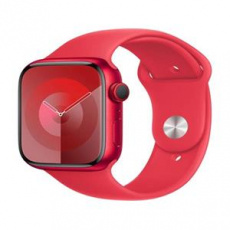 Apple Watch Series 9 Cellular 45mm (PRODUCT)RED hliník s (PRODUCT)RED sportovním řemínkem S/M