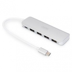 DIGITUS  Rozbočovač USB Type-C ™ 4 (USB 3.0) + PD