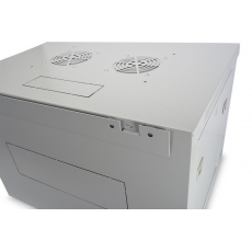 DIGITUS 12U nástěnná skříň, Dynamic Basic 638x600x600 mm, barva šedá (RAL 7035)