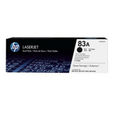 HP toner 83A/Black/2x1500 stran/2-pack