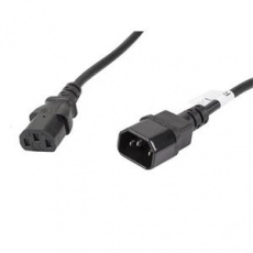 LANBERG IEC 320 C13 na C14 kabel 5M VDE černý