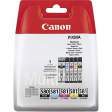 Canon cartridge INK PGI-580/CLI-581 BK/CMYK MULTI BL / 1x11,2 ml, 4x5,6ml