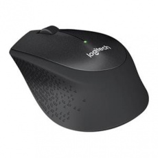 Logitech myš Wireless M330 Silent Plus, optická, bezdrátová, 3 tlačítka, černá, 1000dpi