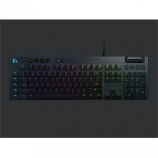 Logitech klávesnice Gaming G815 Lightsync RGB Tactile/US/drátová/ hmatové spínače/ černá