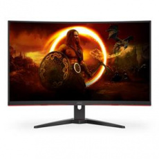 AOC LCD herní C32G2ZE 31,5" zakřivený VA FreeSync/1920x1080@240Hz/80m:1/1ms/300cd/4000:1/HDMI/DP/VESA