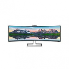 Philips LCD 499P9H 48,8" zakřivený VA 4K/5120x1440@70Hz/5ms/450cd/2xHDMI/DP/3xUSB/USB-C dock/RJ45/Webcam/Repro/HAS/VESA