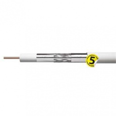 Emos koaxiální kabel CB113, vnitřní, 6.8mm, měď. drát, 250m, cívka