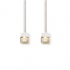 Nedis CCBW85221WT100 - CAT6 S/FTP Síťový Kabel | RJ45 (8P8C) Zástrčka – RJ45 (8P8C) Zástrčka | 10 m | Bílá barva