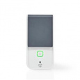 Nedis WIFIPO120FWT - Chytrá Wi-Fi Venkovní Zásuvka | Ochrana Proti Stříkancům Vody | IP44 | Monitor Napájení | Schuko T
