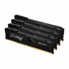 KINGSTON 32GB 3600MT/s DDR4 CL17 DIMM (Kit of 4) FURY Beast Black