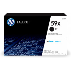 HP toner 59X/Black/10 000 stran - hodně poškozený obal