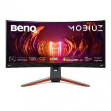 BenQ Mobiuz LCD EX3210U 34" IPS zakřivený/WQHD 3440 × 1440/144Hz/1ms/DP/HDMIx2/Jack/VESA/repro