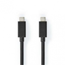 Nedis CCGL64020BK20 - Kabel USB 3.2 (Gen2) | USB-C Zástrčka - USB-C Zástrčka | 2 m | Měď