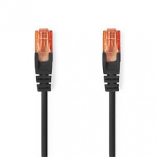 Nedis CCGL85200BK20 - Síťový Kabel Cat 6 U/UTP | RJ45 Zástrčka – RJ45 Zástrčka | 2 m | Černá