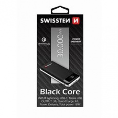 SWISSTEN BLACK CORE POWER BANK 30000 mAh