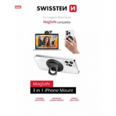 SWISSTEN 3in1 MagStick IPHONE MOUNT BLACK (kompatibilní s MagSafe)