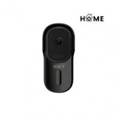 iGET HOME Doorbell DS1 Black - Inteligentní bateriový videozvonek