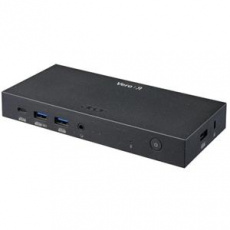 Acer Vero MST Dock M33 100W PD Black,2x USB-C;4xUSB-A;1x HDMI 2.0;2x DP 1.4;1x RJ45 1 GB/S,1×audio jack, EU plug (Retail pack)