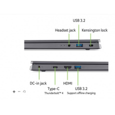 Acer Aspire 17 (A17-51M-91JH) i9-13900H/32GB/1TB SSD/17,3" FHD IPS/Win11 Home/šedá