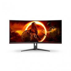 AOC LCD herní CU34G2XE 34" zakřivený VA 21:9 FreeSync/3440x1440@144Hz/1ms/300cd/80mil:1/HDMI/2xDP/VESA