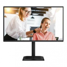 AOC LCD Q27E4CV 27" IPS/2560x1440@120Hz/4ms/350cd/HDMI/DP/4xUSB/USB-C dock/RJ45/Repro/Pivot/HAS/VESA