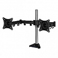ARCTIC stolní držák Z2 Pro (Gen3) pro 2x LCD do 34", nosnost 2x15kg, 4x USB HUB, černý