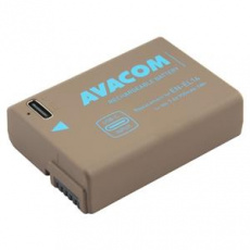 AVACOM Náhradní baterie Nikon EN-EL14 vstup USB-C Li-Ion 7.4V 950mAh 7Wh