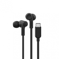 Belkin SOUNDFORM™ Sluchátka s USB-C konektorem, nastavitelný omezovač hlasitosti - černá