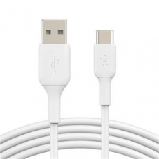 Belkin BOOST CHARGE™ USB-C/USB-A kabel, 1m, bílý - 2pack