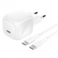Belkin BOOST CHARGE™ 45W USB-C Power Delivery PPS nástěnná nabíječka + 1m USB-C na USB-C kabel, bílá