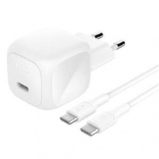 Belkin BOOST CHARGE™ 45W USB-C Power Delivery PPS nástěnná nabíječka + 1m USB-C na USB-C kabel, bílá