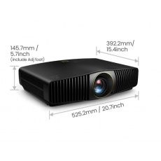 BenQ DLP Projektor W4100i 3D 4K UHD (3840x2160)/2600 ANSI lm/1.0÷1.6/3M:1/2xHDMI/2xUSB-A/USB-B/RS-232/LAN/Repro