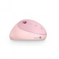 CONNECT IT FOR HEALTH LADIES PINK ergonomická vertikální myš, bezdrátová