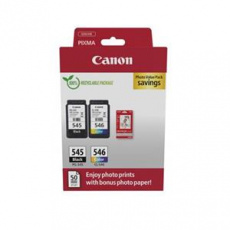 Canon cartridge PG-545/CL-546 + fotopapír GP-501/Multipack / Black + Color / 8ml+9ml